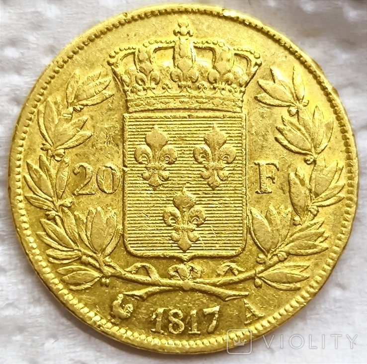 20 франков 1817 года, фото №3