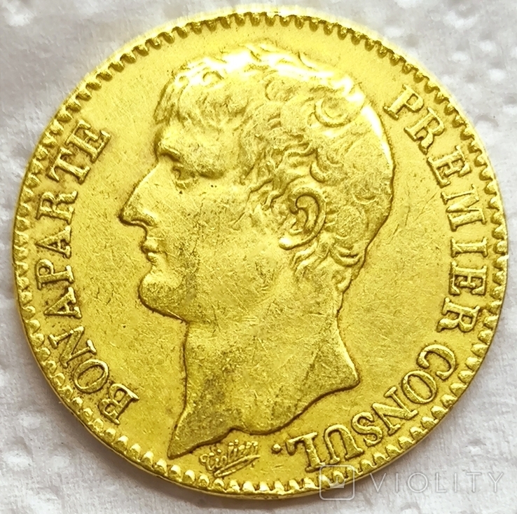 40 франков AN12 (1803-04 г.г.), фото №2