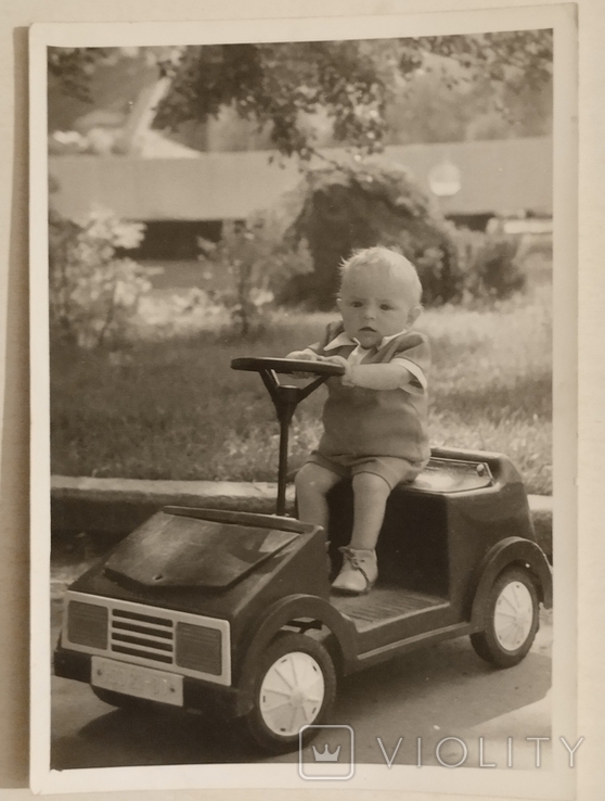 Ребенок в автомобиле,период СССР., фото №2