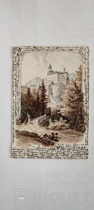 Поштова листівка Австрія 1900р., фото №2