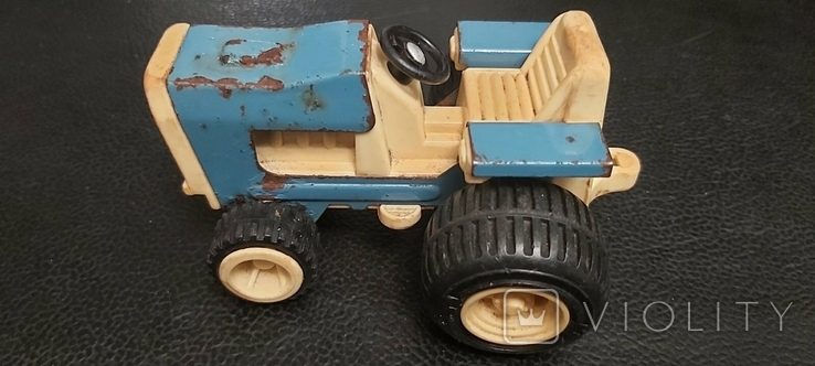 Игрушечная машинка трактор времён СССР, фото №6
