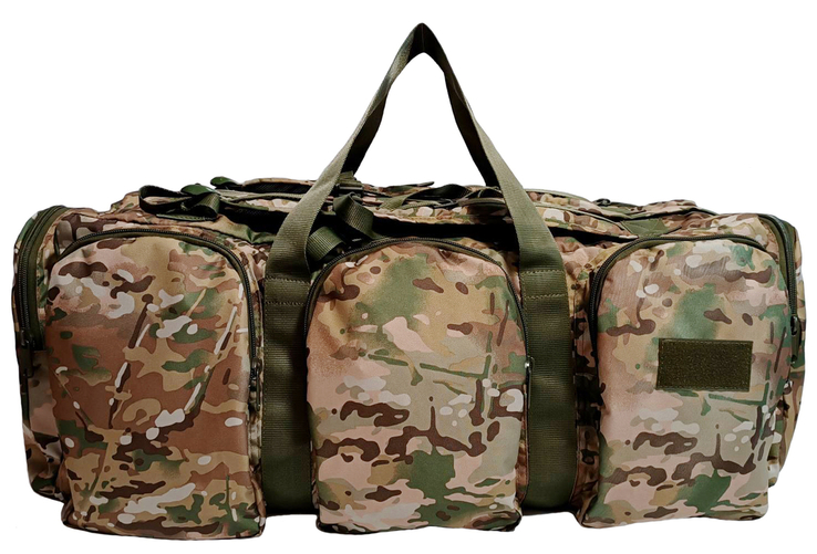 Тактичний баул рюкзак L100 (100 літрів) мультикам 1072b100, numer zdjęcia 3