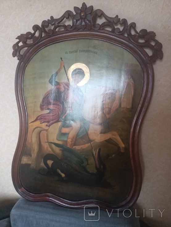Икона Святой Горгий Победоносец, фото №2