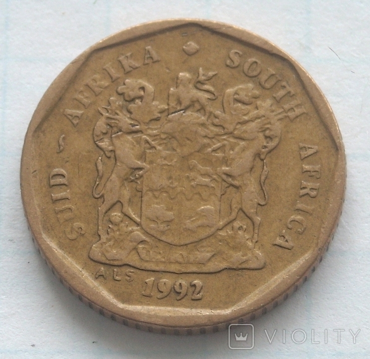10 центів, Південно-Африканська Республіка, 1992р., фото №3