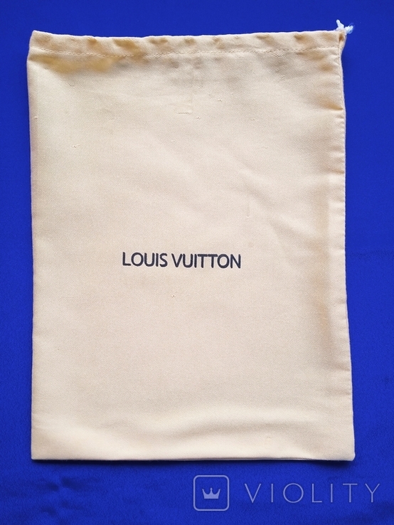 Пыльник LOUIS VUITTON, ткань, желтый, размер 28 х 37 см., фото №3