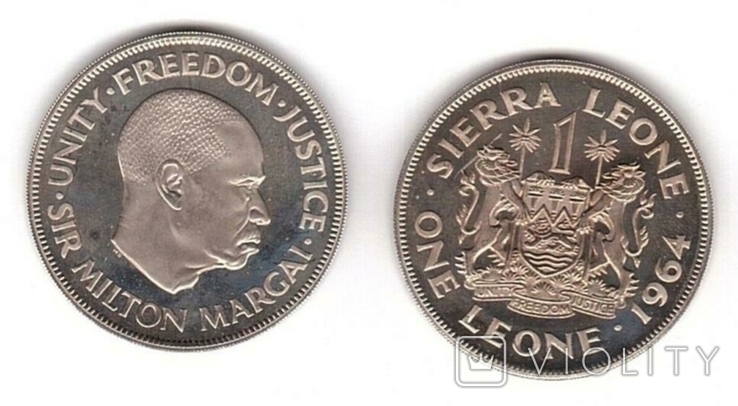 Сьєрра-Леоне - 1 Leone 1964