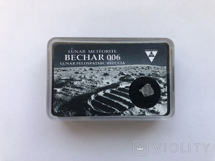 Зразок Місячного Метеорита Bechar 006, фото №2