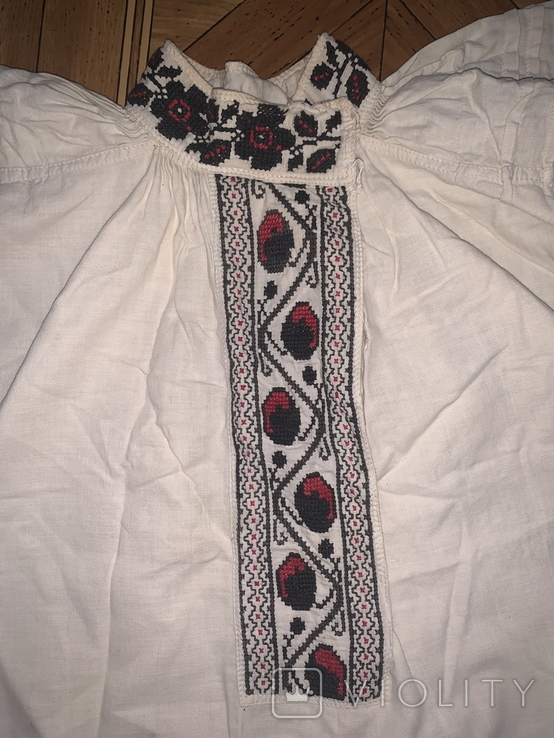 Старовинна сорочка вишиванка, фото №7