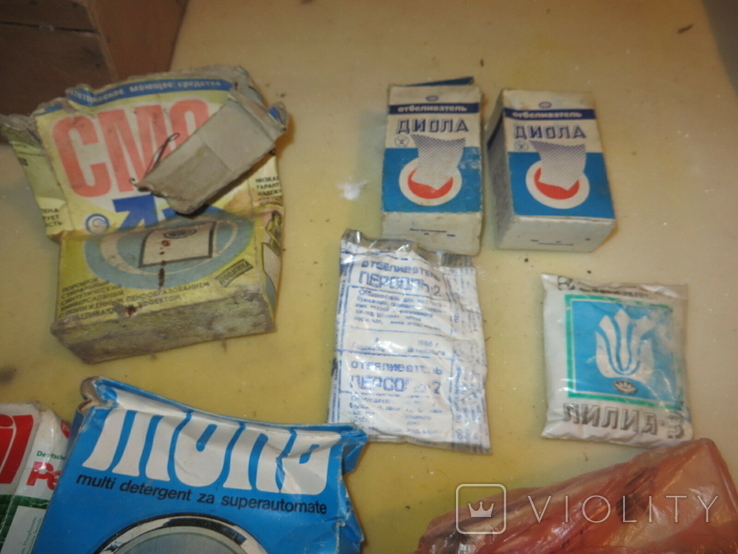 Колекція прального порошку 1980х-1990х 11 цілих пачок, фото №5