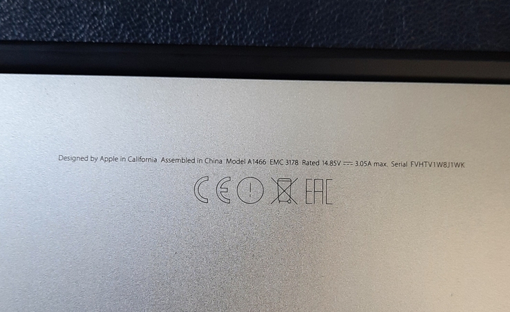 MacBook Air A1466 (2017), photo number 5