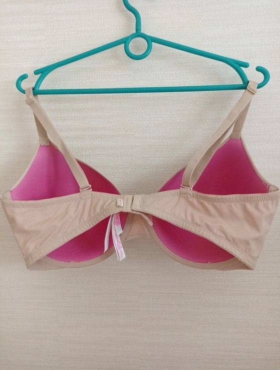 Victorias Secret Pink EUR 38DD/85 Бюстгальтер поролон косточка бежевый, photo number 5