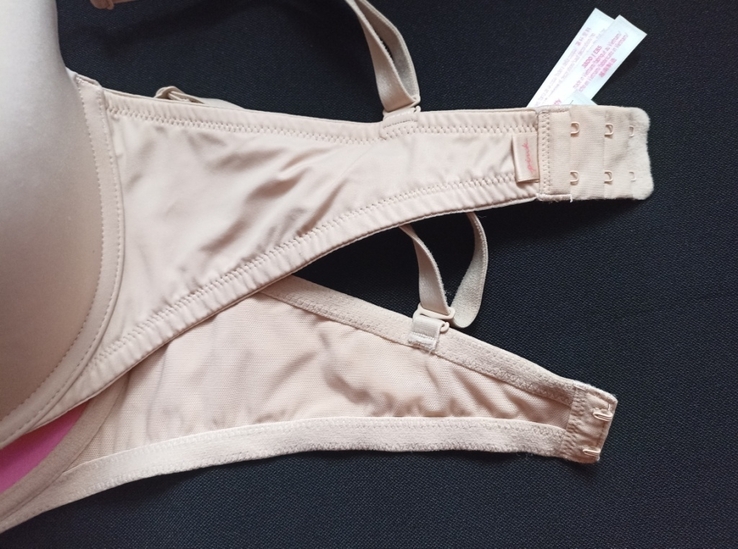 Victorias Secret Pink EUR 38DD/85 Бюстгальтер поролон косточка бежевый, photo number 10