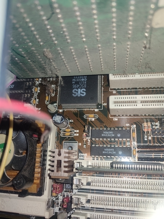 Системный блок, старый, Pentium, конец 90х, фото №7