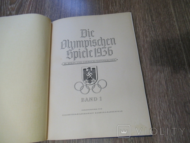 Olympia 1936 1и 2 том + Медаль Олимпиада Берлин 1936 год, фото №12