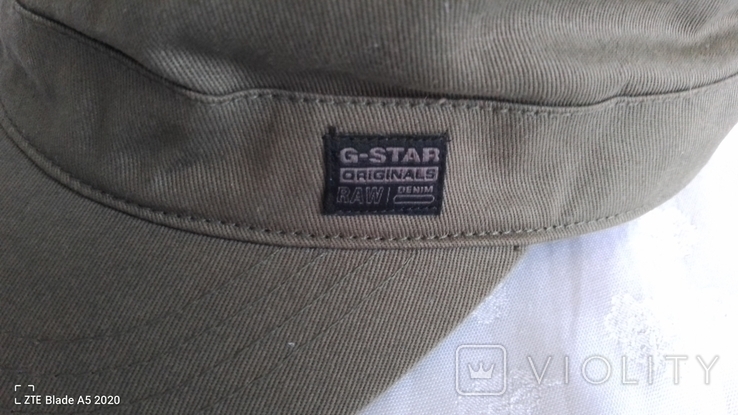 Кепка защитного цвета хаки G-Star., фото №4