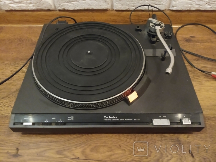 Програвач платівок Technics SL-221 на відновлення, фото №2