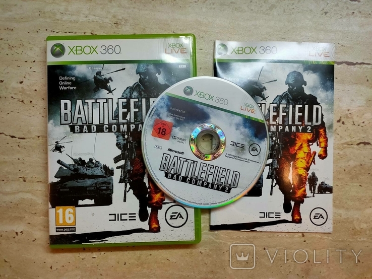 Диск Battlefield Bad Company 2 (Xbox 360)