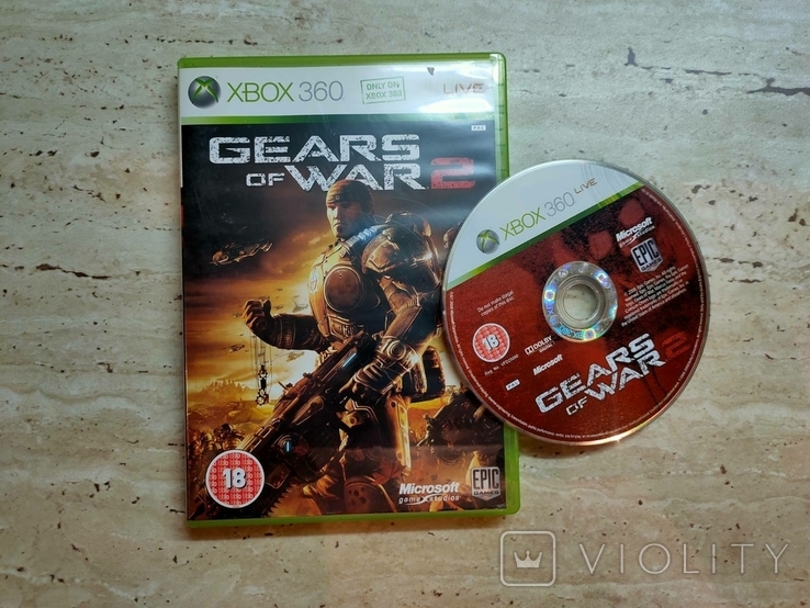 Диск Gears of War 2 (Xbox 360)