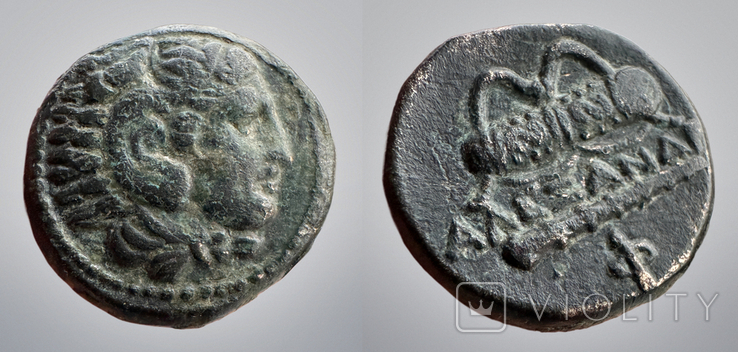 Македония Александр III 336-323 гг до н.э. (74.1), фото №2