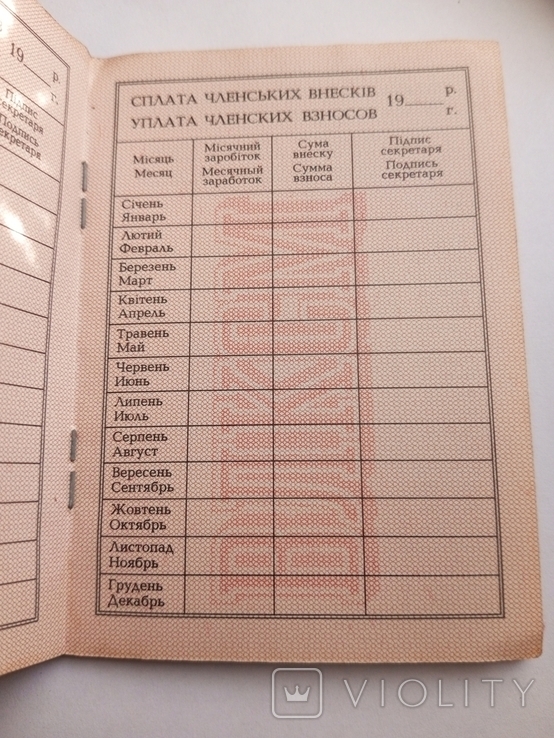 Комсомольский билет, фото №3
