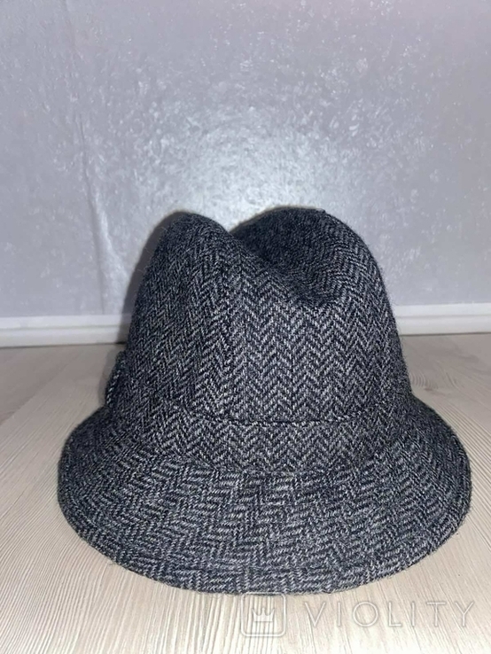 Вінтажна твідова шляпа, фото №2
