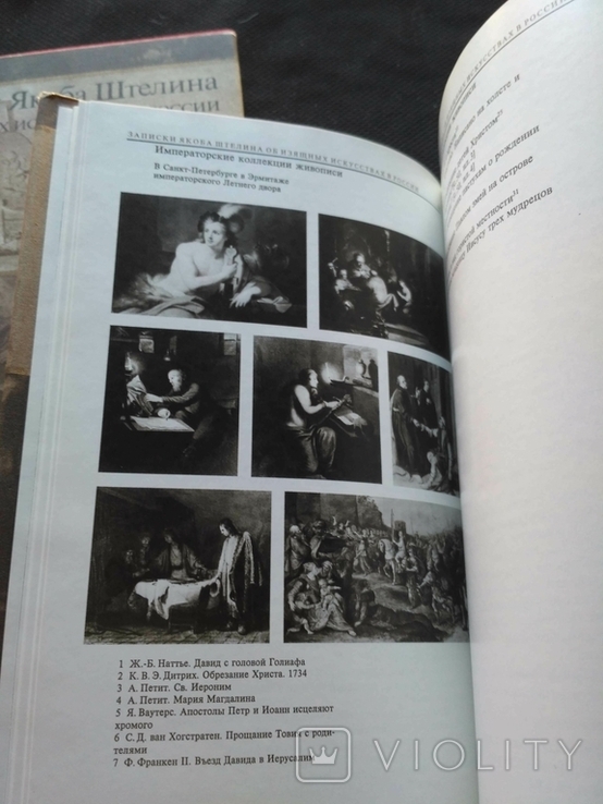 Записки Якоба Штелина об изящных искусствах в России 2 тома 1989 без титулки, фото №5