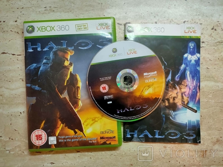 Диск Halo 3 (Xbox 360)