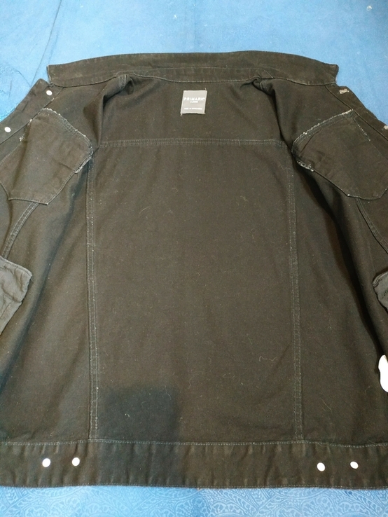 Куртка джинсова чоловіча PRIMARK коттон p-p XL, numer zdjęcia 9
