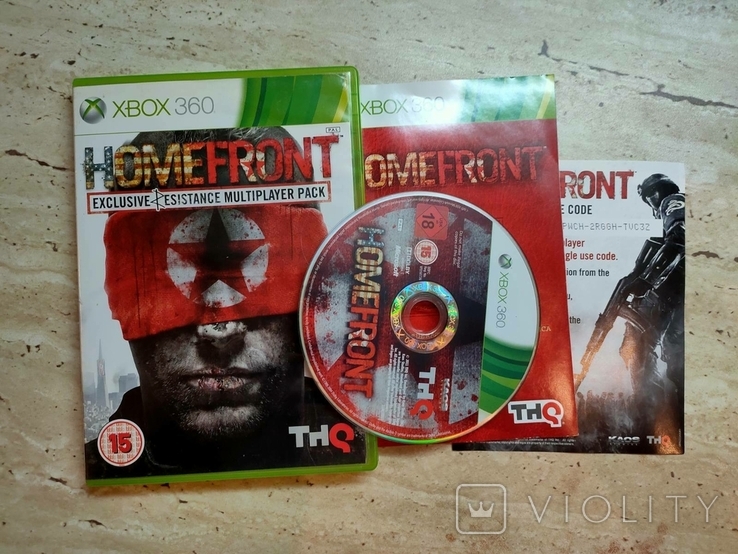 Диск Homefront (Xbox 360)