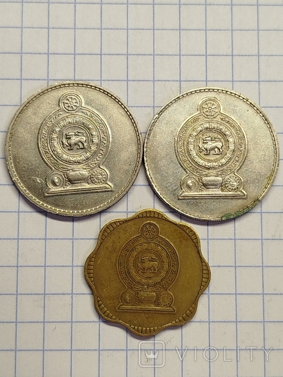 Монеты Шри-Ланка .Республика Шри-Ланка, фото №3