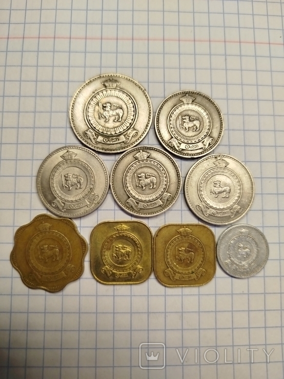 Монеты Цейлон .Доминион Цейлон, фото №6