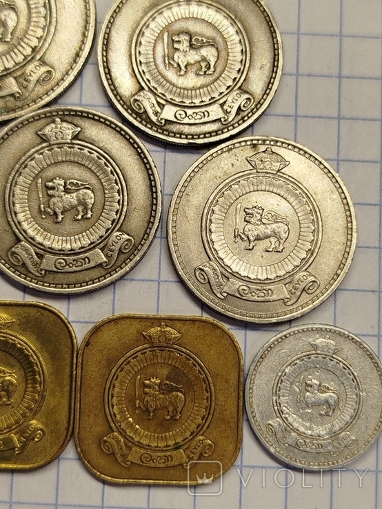 Монеты Цейлон .Доминион Цейлон, фото №8