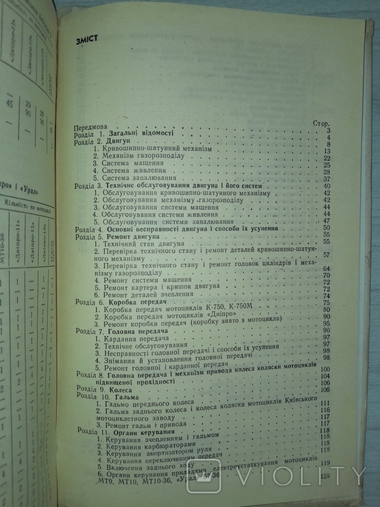 Технічне обслуговування і ремонт мотоциклів важкого класу 1990, фото №8