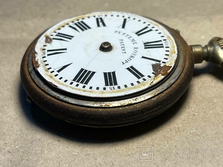 Годинник кишеньковий Roskopf Patent, фото №4
