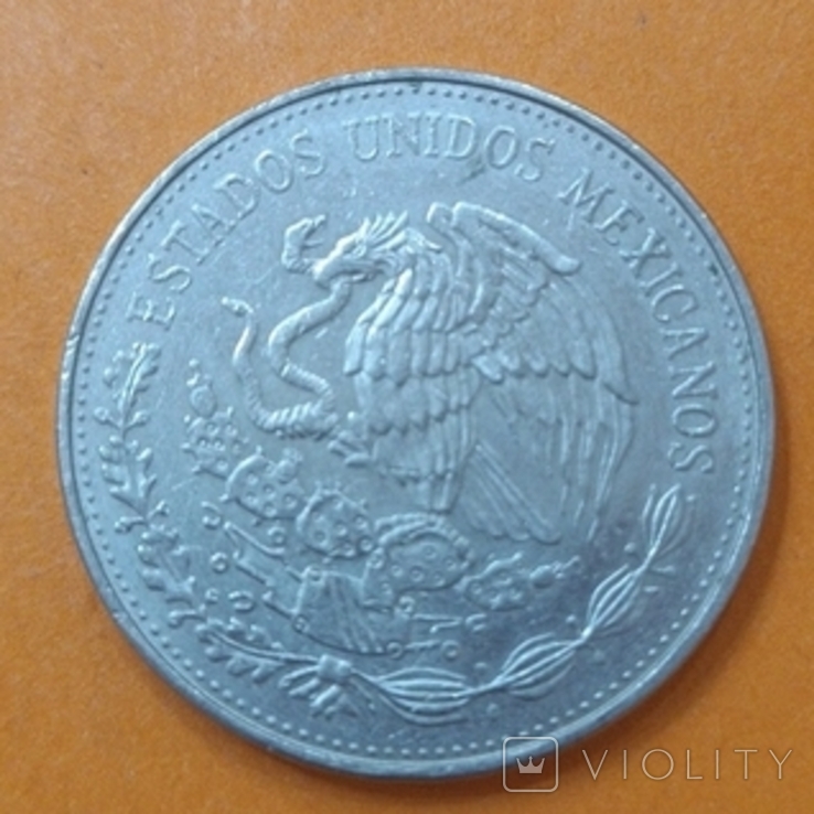 Мексика 20 песо 1984 год, фото №3