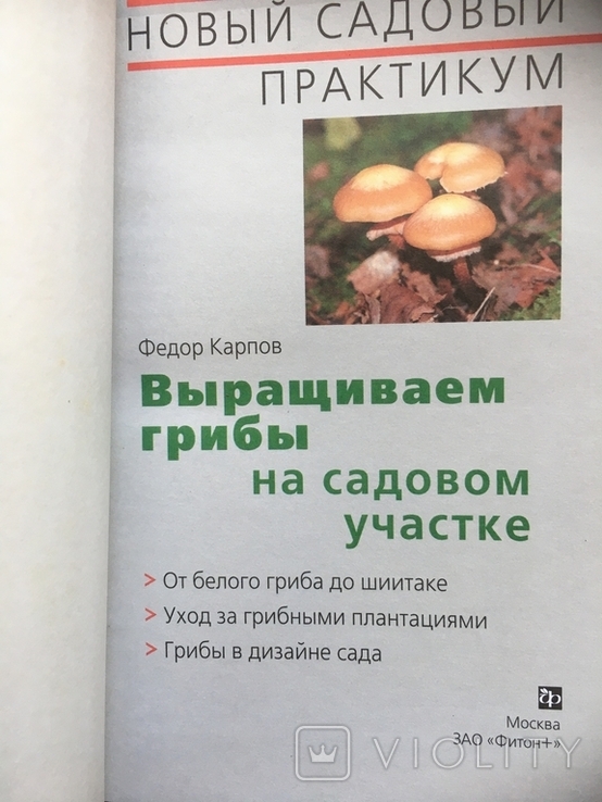 Вирощуємо гриби на садові ділянці. Ф.Карпов., фото №3