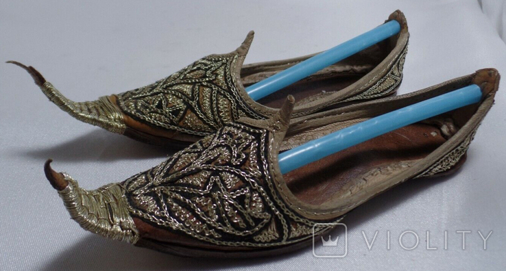 L Туфлі 22р Взуття шкіряне Близькосхідне Національне Обувь Ближневосточная 1905, фото №2