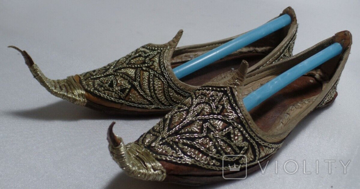 L Туфлі 22р Взуття шкіряне Близькосхідне Національне Обувь Ближневосточная 1905, фото №5