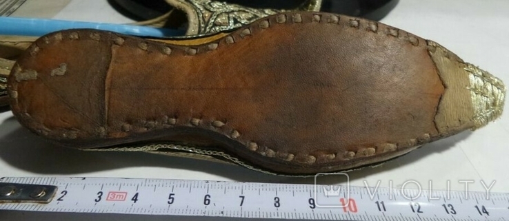 L Туфлі 22р Взуття шкіряне Близькосхідне Національне Обувь Ближневосточная 1905, фото №12