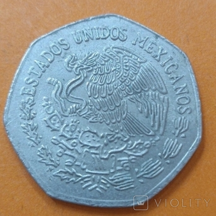 Мексика 10 песо 1982, фото №3