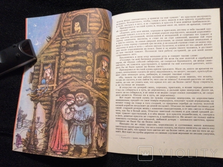 Аленький цветочек 1984 Аксаков рис. Штанко, фото №5