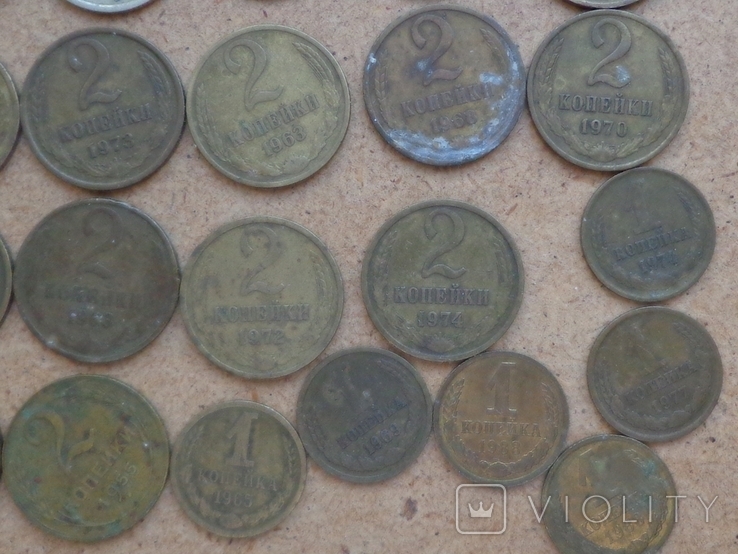 Монеты СССР 1961 - 1991 года, более 7 кг, фото №11