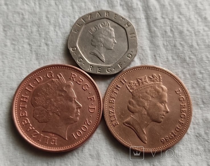 Монеты Великобритании, фото №8