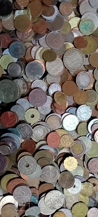 Монеты разные 5,1кг ( в связи с не выкупом), фото №5