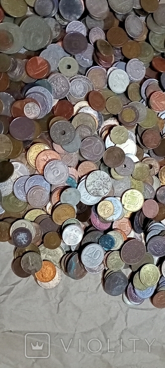 Монеты разные 5,1кг ( в связи с не выкупом), фото №11