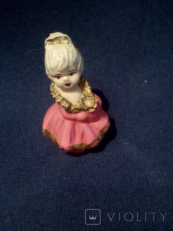 Статуэтка мини Девочка в розовом, фото №2