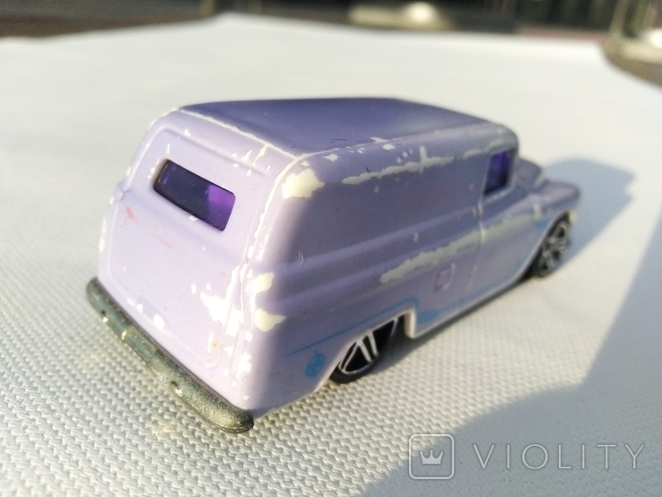 Hot wheels '55 Chevy panel 2012, фото №4