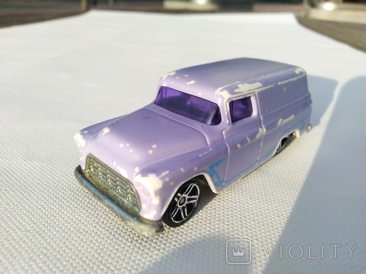 Hot wheels '55 Chevy panel 2012, фото №5