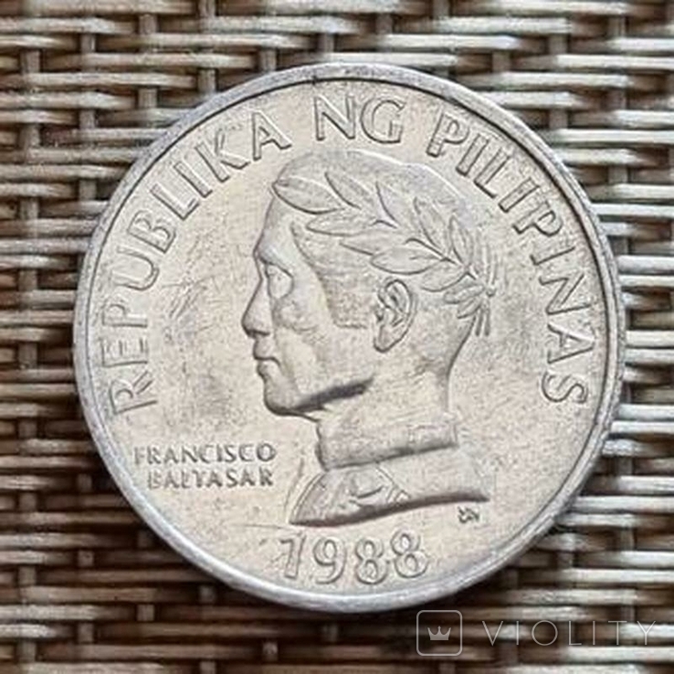Філіппіни 10 сентимів, 1988, фото №2