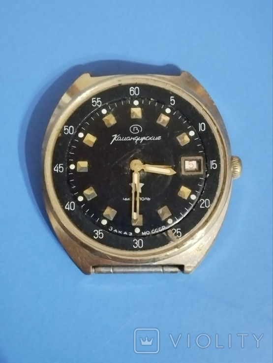 Часы Командирские Чистополь AU, фото №2
